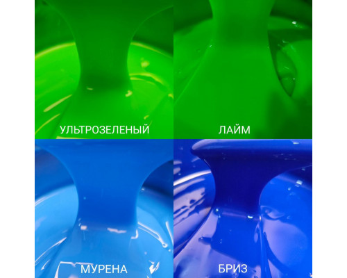 ZEMA цветной Builder Color Gel 15 мл №19 "Ультра зелёный"