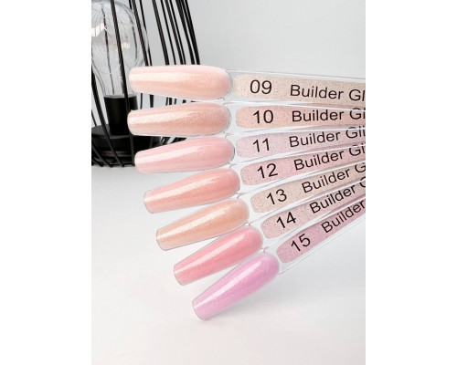 ZEMA Builder Glitter gel 1 кг №12